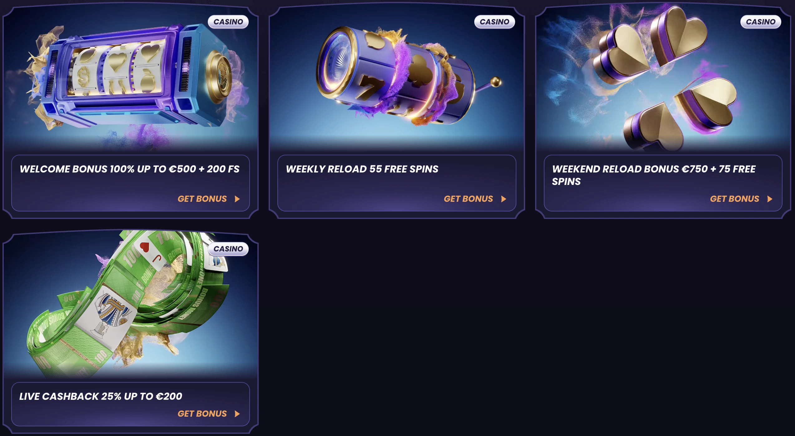 Funbet Casino Bonuses